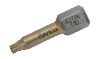 BAHCO Bit udarowy 1/4" powlekany TIN TORX T15x25 mm, 10 szt. BAHCO