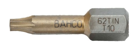 BAHCO Bit udarowy 1/4" powlekany TIN TORX T15x25 mm, 10 szt. BAHCO