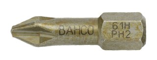 BAHCO Bit utwardzony 1/4" Torsion PH2x25 mm, 10 szt. BAHCO