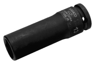 BAHCO Nasadka udarowa 3/8" 6-kątna 17 mm wydłużona BAHCO