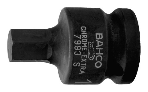 BAHCO Nasadka udarowa trzpieniowa 1/2" imbusowa 6 mm BAHCO