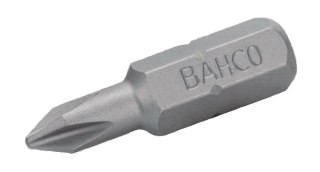 BAHCO Bit 1/4" PH1x25 mm, 3 szt. BAHCO