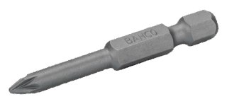 BAHCO Bit 1/4" PZ2x50 mm, 2 szt. BAHCO