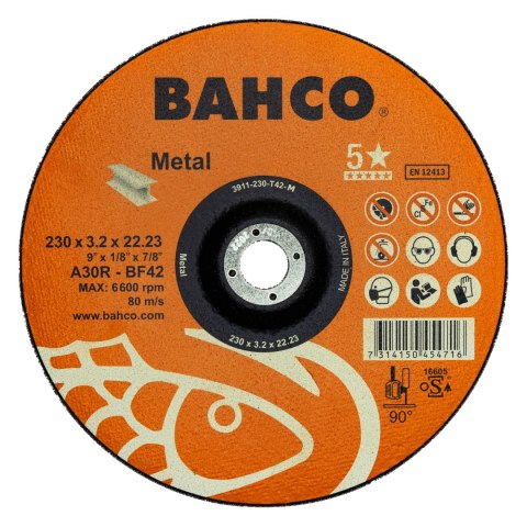 BAHCO Tarcza do cięcia metalu 230 x 3.2 x 22.23mm BAHCO (50 szt.)