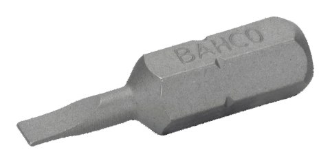 BAHCO Bit 1/4" do śrub płaskich 0.6x4.5x25 mm, 10 szt. BAHCO