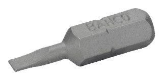 BAHCO Bit 1/4" do śrub płaskich 0.6x4.5x25 mm, 3 szt. BAHCO