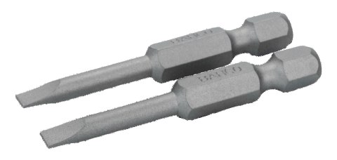 BAHCO Bit standardowy 1/4" do śrub płaskich 0.6x3.5x50 mm, 2 szt. BAHCO