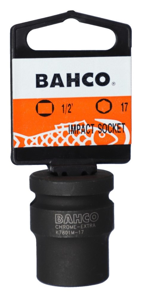 BAHCO Nasadka udarowa 1/2" hex 13 mm fosforanowane wykończenie BAHCO