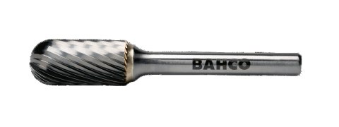 BAHCO Pilnik obrotowy węglikowy walcowy zaokrąglony 3x14 mm, chwyt ⌀3 mm, C0313M03 BAHCO