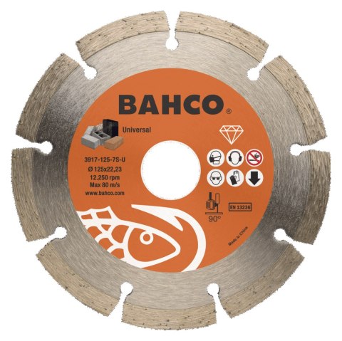 BAHCO Tarcza diamentowa 230mm x 2.6mm 7mm segment BAHCO