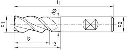 GÜHRING Frez trzpien.dlugiDIN6527FIRE,typ RF100 7,50mm pelnoweg.,GÜHRING GÜHRING Frez trzpien.dlugiDIN6527FIRE,typ RF100 7,50mm pelnoweg.,GÜHRING