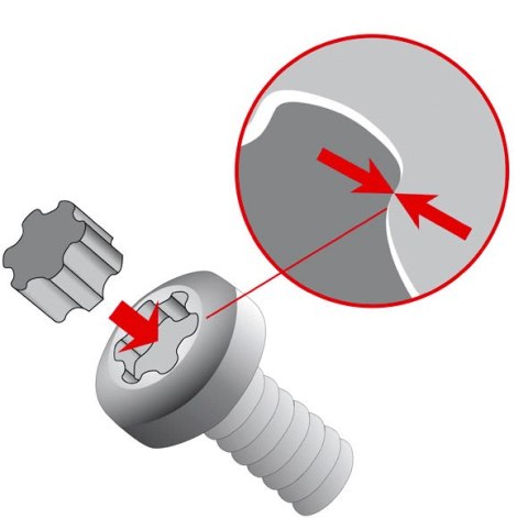 BAHCO Zestaw kluczy trzpieniowych TORX PLUS, 8 szt. czarny, IP9-IP40 BAHCO