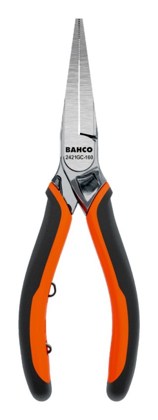 BAHCO Szczypce ERGO™, płaskie, z dwukomponentowymi rękojeściami 140 mm BAHCO