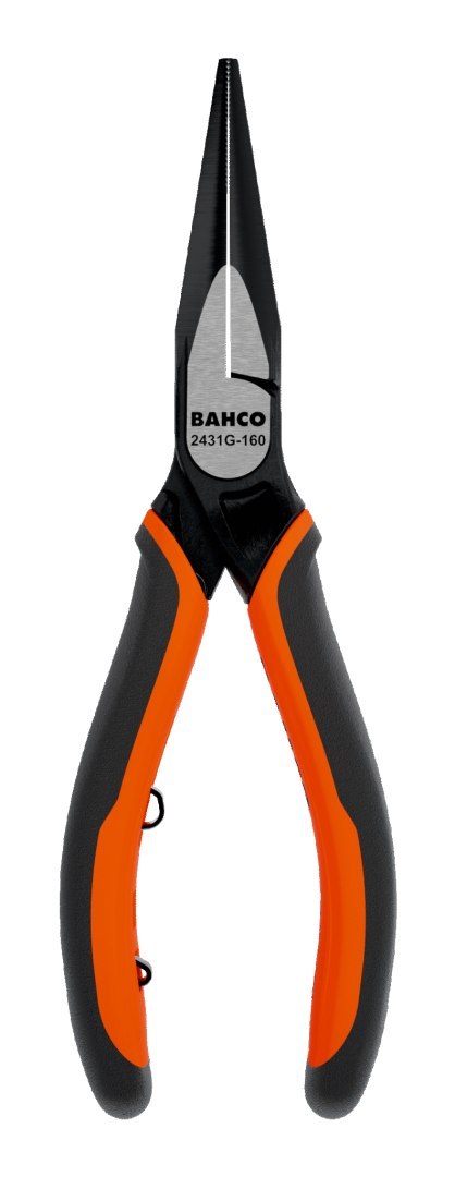 BAHCO Szczypce ERGO™ z półokrągłymi żłobkowanymi szczękami 125 mm BAHCO