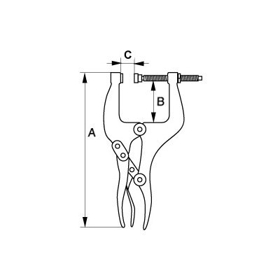 BAHCO Szczypce spawalnicze 193 mm BAHCO