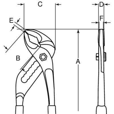 BAHCO Ucinaki 250 mm BAHCO