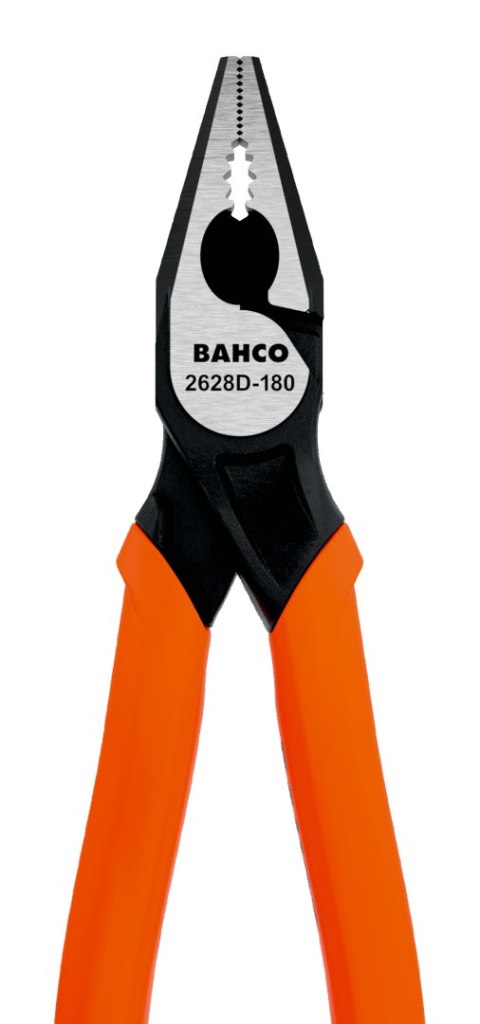 BAHCO Kombinerki fosforanowe z polipropylenową rękojeścią 180 mm BAHCO