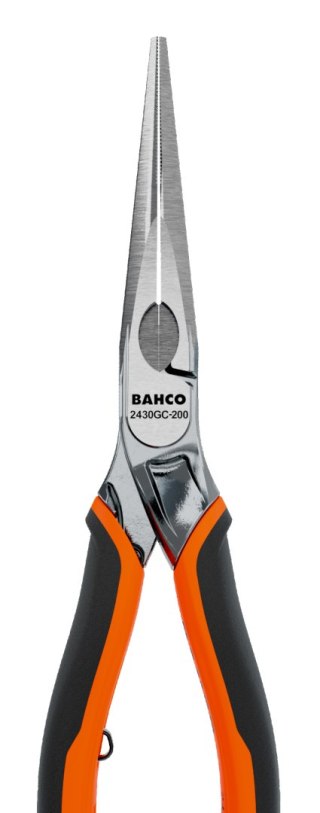 BAHCO Szczypce ERGO™ półokrągłe z chromowanym wykończeniem, długość 160 mm BAHCO