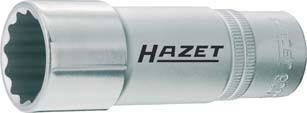 HAZET Klucz nasadowy - nasadka 1/2", długa, 22mm, 12-kątna, 900TZ-22 HAZET HAZET Klucz nasadowy - nasadka 1/2", długa, 22mm, 12-kątna, 900TZ-22 HAZET