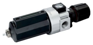 BAHCO Filtr powietrza z regulatorem 1/2", 1-8.5 bar, 3800 L/min BAHCO