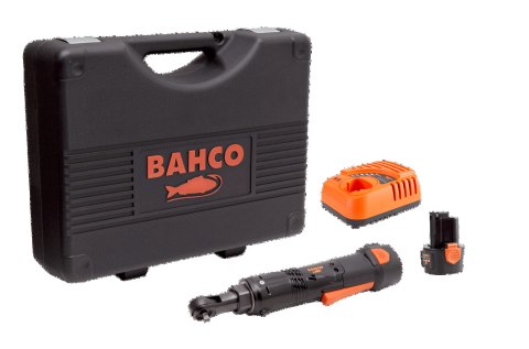 BAHCO Klucz grzechotkowy z napędem 1/4" 12V + 2 akumulatory + ładowarka BAHCO