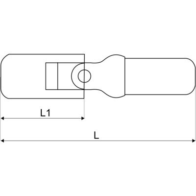 BAHCO Nasadka przegubowa 1/4" 12-kątna 8 mm BAHCO BAHCO Nasadka przegubowa 1/4" 12-kątna 8 mm BAHCO