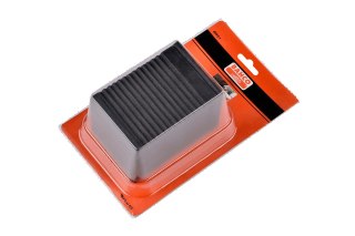 BAHCO Podkłady klinowe pod koła, gumowe, 110x77x75 mm, para BAHCO