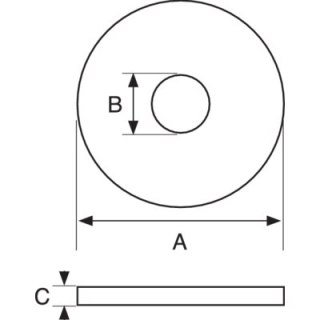 BAHCO Podkładki do wtryskiwaczy 7x2 mm, zestaw 30 szt. BAHCO