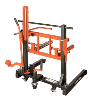 BAHCO Wózek hydrauliczny do kół udźwig 600 kg zakres średnicy koła 300-1300 mm BAHCO