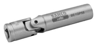 BAHCO Nasadka przegubowa 1/4" 12-kątna 10 mm BAHCO