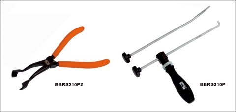 BAHCO Ostrza do sprężyn hamulca nożnego, zestaw 2 szt. BBR210P3 BAHCO