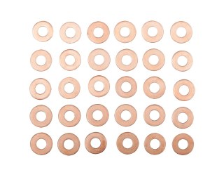 BAHCO Podkładki do wtryskiwaczy 7.5x3 mm, zestaw 30 szt. BAHCO