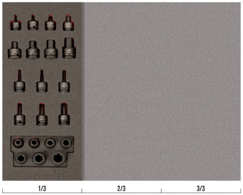 BAHCO Wkład narzędziowy 1/2" - 21 el. BAHCO