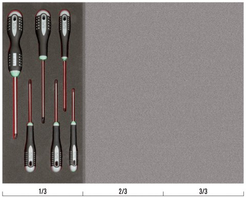 BAHCO Wkład narzędziowy TORX - 6 elem. BAHCO