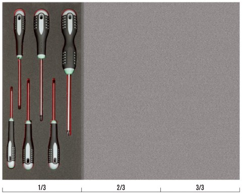 BAHCO Wkład narzędziowy TORX - 6 elementów BAHCO