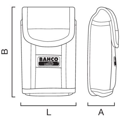 BAHCO Etui na telefon komórkowy pionowe BAHCO