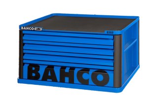 BAHCO Skrzynia narzędziowa Top Chest na kółkach, 4 szuflady, Niebieski RAL 5002, 692 mm x 510 mm x 386 mm, Udźwig 400 kg BAHCO