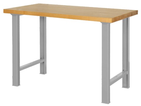 BAHCO Stół warsztatowy z drewnianym blatem 1800x750x1030 mm (szary) BAHCO BAHCO Stół warsztatowy z drewnianym blatem 1800x750x1030 mm (szary) BAHCO