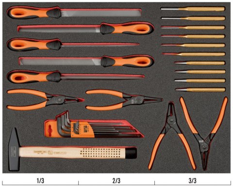 BAHCO Wkład narzędziowy 30 elementów BAHCO