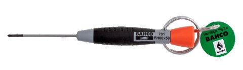 BAHCO Wkrętak PH0 z obrotowym uchwytem, grotem 50 mm BAHCO