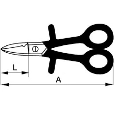 BAHCO Nożyczki izolowane ciężkie 150 mm SC150NGV BAHCO