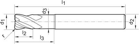 EXACT Zest.pogl.stozk.Advanced DIN335,kszt.C,90, szlifowane CBN 6,3-20,5mm EXACT