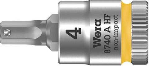 Wera Nasadka wktetakowa 1/4" d.srub z gniaz.6-kat.z funkcja przytrzym,4x28mm Wera