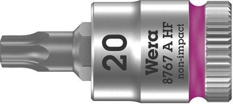 Wera Nasadka wktetakowa z funkcja przytrzym. 1/4"do srub z lbemTORX 20x28mm Wera