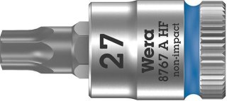 Wera Nasadka wktetakowa z funkcja przytrzym. 1/4"do srub z lbemTORX 27x28mm Wera