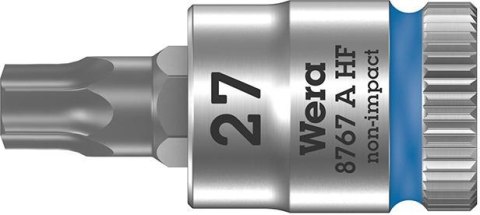 Wera Nasadka wktetakowa z funkcja przytrzym. 1/4"do srub z lbemTORX 27x28mm Wera