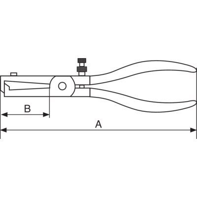 BAHCO Szczypce do zdejmowania izolacji 160mm AL-BR BAHCO