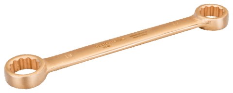 BAHCO Klucz oczkowy dwustronny, nieiskrzący CU-BE 19x22 mm BAHCO BAHCO Klucz oczkowy dwustronny, nieiskrzący CU-BE 19x22 mm BAHCO