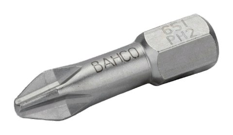 BAHCO Bit 1/4" Torsion ze stali nierdzewnej PH1x25 mm, 10 szt. BAHCO