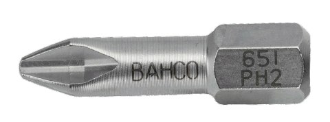 BAHCO Bit 1/4" Torsion ze stali nierdzewnej PH1x25 mm, 10 szt. BAHCO